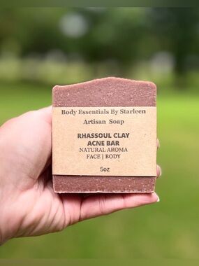 Handcrafted Soap - Artisan, Rhassoul Clay Unscented